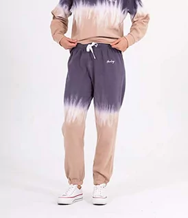 Spodnie damskie - Hurley Spodnie damskie W Dye Fleece Jogger szary szary XS 3HWKP0149 - grafika 1