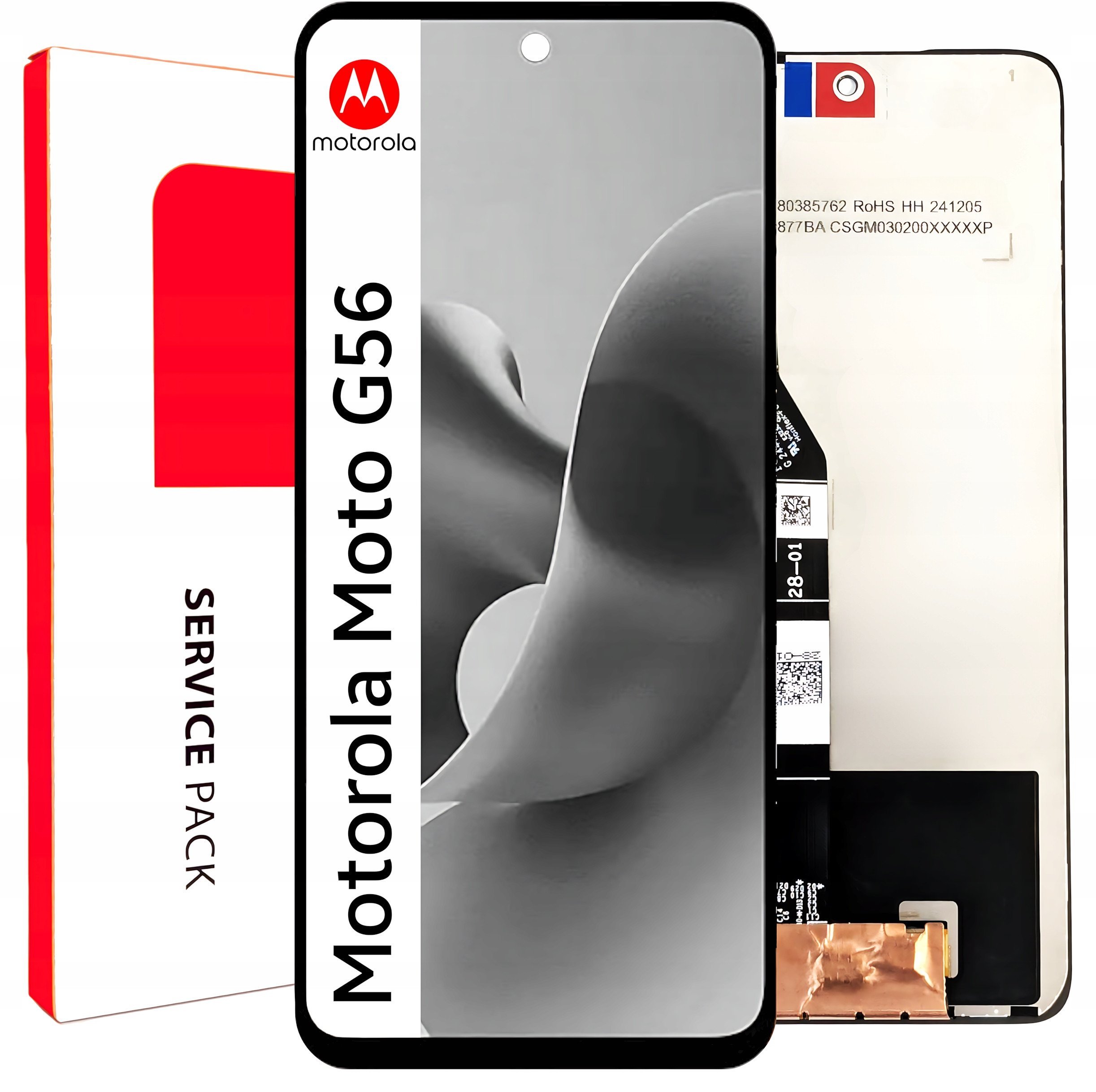 Wyświetlacz do Motorola Moto G56 Ekran LCD Oryginał Zila 5904858381388