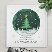 Albumy fotograficzne - Duży album na zdjęcia z nadrukiem dla pary na święta - miniaturka - grafika 1