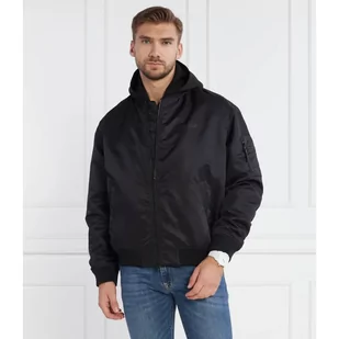 HUGO Kurtka bomber Byler2341 | Oversize fit - Kurtki męskie - miniaturka - grafika 1
