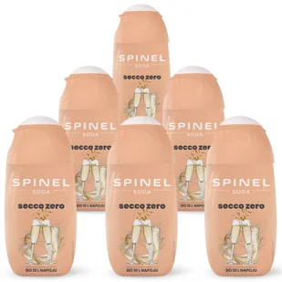 6x SYROP SPINEL SODA SECCO BEZALKOHOLOWY DO SATURATORA KONCENTRAT DO 10L - Syropy i koncentraty owocowe - miniaturka - grafika 1