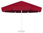 Parasole ogrodowe - Poszycie parasola Rodos 3,5 m Akryl Czerwony - miniaturka - grafika 1