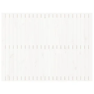 Wezgłowie łóżka, białe, 146,5x3x110 cm, lite drewno sosnowe Lumarko - Inne meble do sypialni - miniaturka - grafika 5