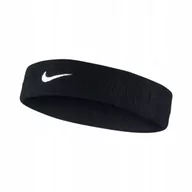 Ozdoby do włosów - OPASKA NA GŁOWĘ NIKE SPORT UNIWERSALNA FROTKA TRENING PREZENT CZARNA - miniaturka - grafika 1