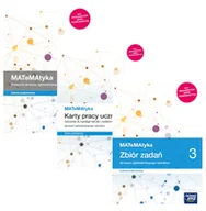 Matematyka - MATeMAtyka 3. Podręcznik, karty pracy ucznia oraz zbiór zadań dla liceum ogólnokształcącego i technikum. Zakres podstawowy. Szkoły - miniaturka - grafika 1