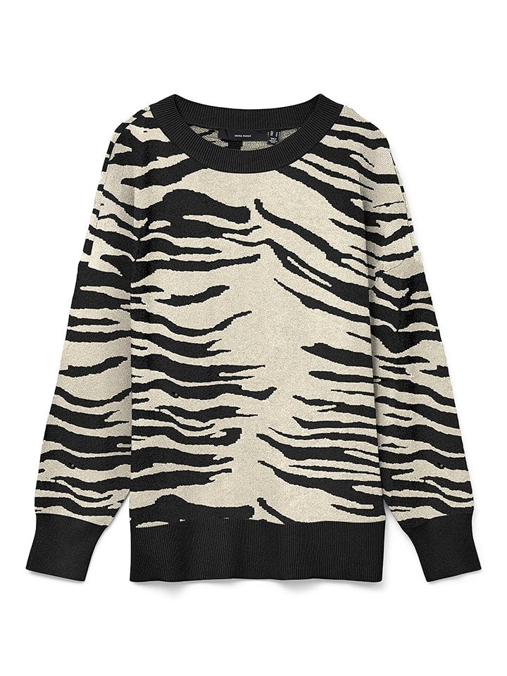 Vero Moda Sweter w kolorze kremowym