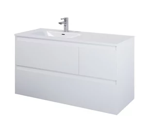 Elita 168176 SZAFKA podumywalkowa SPLIT 120 3S P WHITE MATT PDW - Szafki łazienkowe - miniaturka - grafika 1