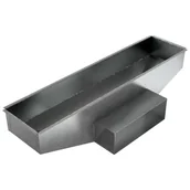 Akcesoria kominkowe - Kratki.pl PRZYŁĄCZE KANAŁOWE DO 90X400 MM PK940 - miniaturka - grafika 1