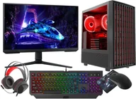 Zestawy komputerowe - VIST Breeze PC Ryzen 7 8700F RTX 5060Ti 32GB SSD 1TB W11 WiFi BT LCD 24" 180Hz DLSS 4 VI2618 - miniaturka - grafika 1