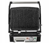 Grille elektryczne - Grill elektryczny Raven EGE002X 1800W Kontaktowy Nieprzywieralna powłoka - miniaturka - grafika 1