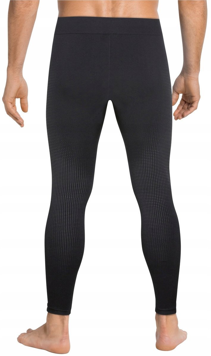 Odlo Performance Warm BL Bottom Long - legginsy termoaktywne, grafitowe, rozmiar L