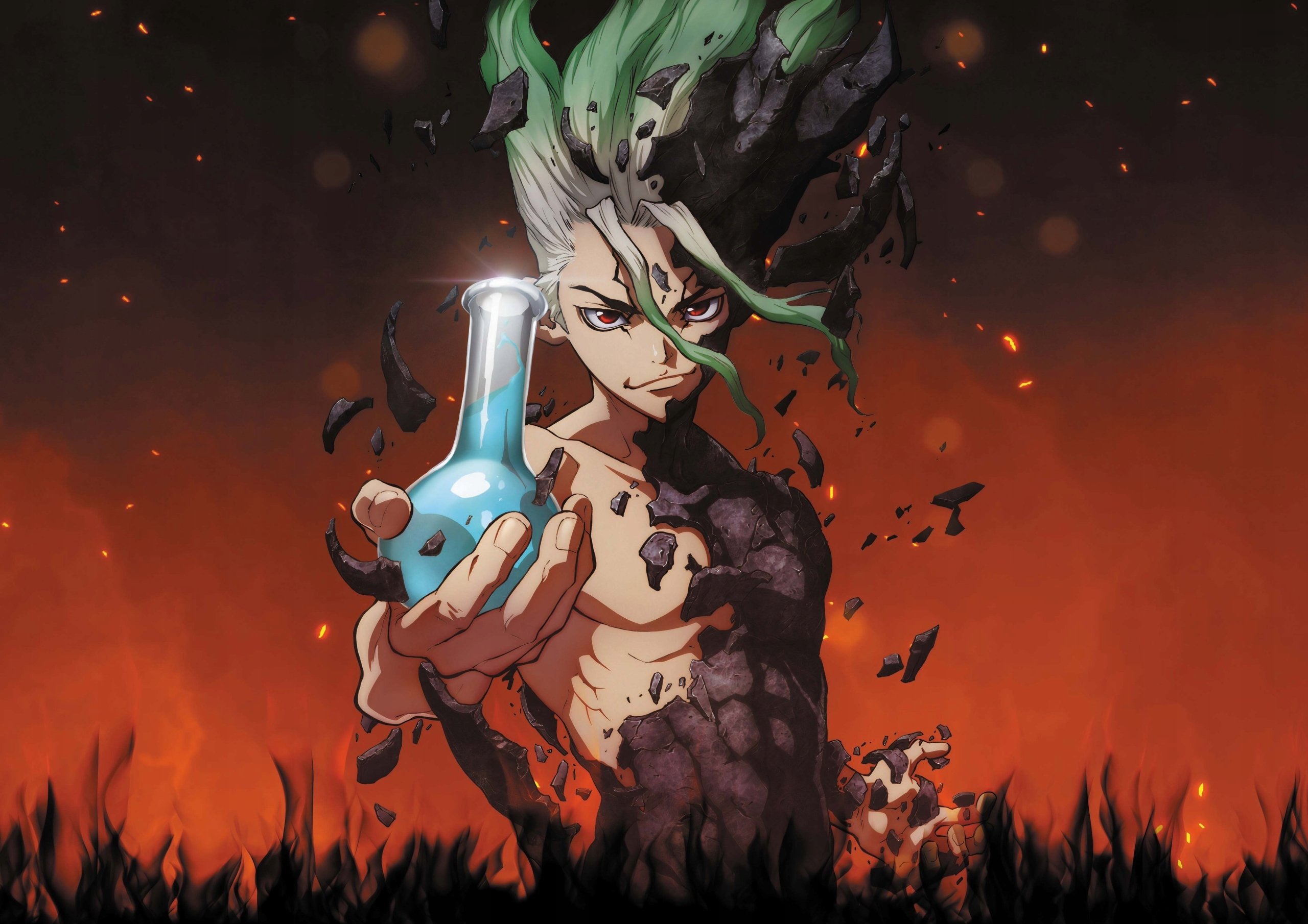 Plakat A2 anime manga Dr. Stone Dr Stone