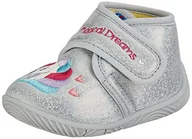 Botki damskie - Chicco Tyber Jednorożec botki dla dziewcząt, srebrne, rozmiar 43 - miniaturka - grafika 1
