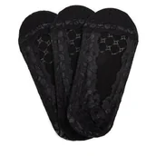 Skarpetki damskie - Skarpety Nine West LA_NW_4WB_005_SS25 (3-PACK) BLACK Czarny - miniaturka - grafika 1