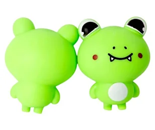 ANTYSTRESOWA ZABAWKA SQUISHY ŻABA ZIELONA GNIOTEK - Masy plastyczne - miniaturka - grafika 1