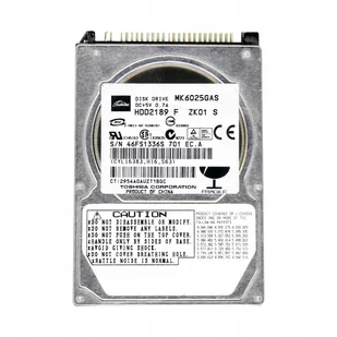 Toshiba MK-6025GAS - Dyski HDD - miniaturka - grafika 1