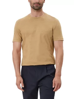 Koszulki męskie - S.Oliver Koszulka w kolorze jasnobrązowym - grafika 1