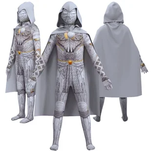 STRÓJ PRZEBRANIE MOON KNIGHT MARC SPECTOR KOSTIUM BAL HALLOWEEN 140 146 CM - Stroje karnawałowe - miniaturka - grafika 1