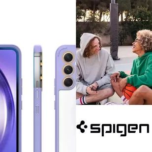 Etui na telefon Spigen Ultra Hybrid do Samsung Galaxy A54 5G Awesome Violet + Szkło - Etui i futerały do telefonów - miniaturka - grafika 6