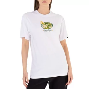 Koszulka Vans Dept of Vans Photo Tee VN00003TWHT1 - biała - Koszulki sportowe damskie - miniaturka - grafika 1