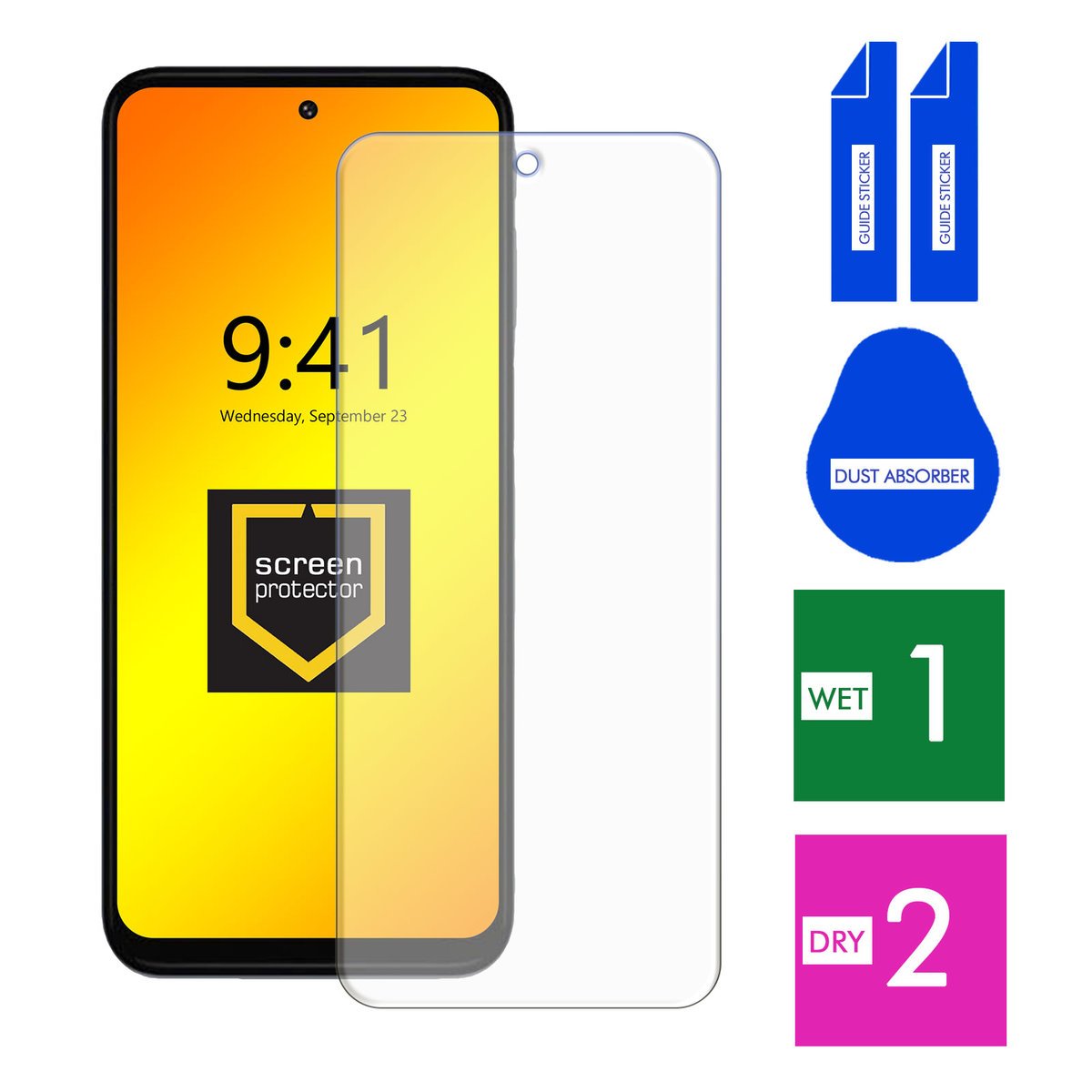 SZKŁO HARTOWANE DO MOTOROLA MOTO G31 SZYBKA 9H OCHRONNE PANCERNE