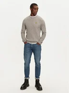 Swetry męskie - Brave Soul Sweter MK-162ALLIANCE Szary Regular Fit - miniaturka - grafika 1