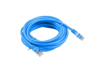 Lanberg Patchcord RJ45 cat.6 FTP 20m niebieski - Patchcordy - miniaturka - grafika 2