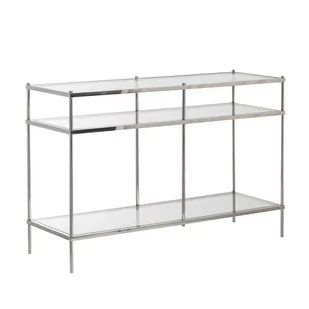 Dekoria.pl Dekoria.pl Konsola Pure silver 120x40x80cm 120 × 40 × 80 cm 006-599 - Konsole i sekretarzyki - miniaturka - grafika 1