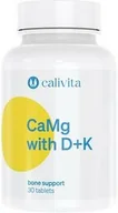 Suplementy diety - Ca-Mg with D+K Calivita 30 tabletek - miniaturka - grafika 1