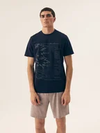 Piżamy męskie - Piżama Surf 42598-59X - miniaturka - grafika 1