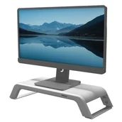 Uchwyty do monitorów - Fellowes Hana LT Monitor Support White Czarny - miniaturka - grafika 1
