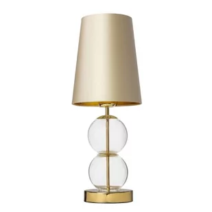 Kaspa Sypialniana lampa szampańska COCO 41091107 abażurowa lampka nocna - Lampy stojące - miniaturka - grafika 1