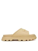 Klapki i japonki damskie - Hunter Klapki HFRU0007251 Beżowy - miniaturka - grafika 1