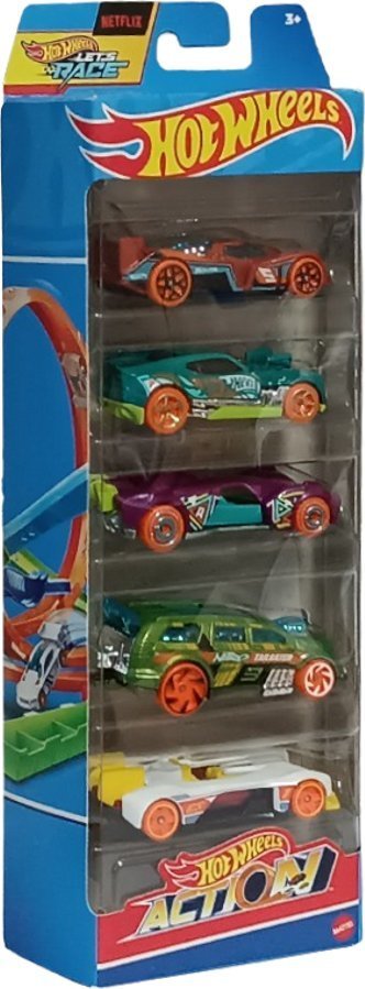 Mattel Autka Hot Wheels - Action - 5 pak HTV45