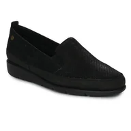 Półbuty damskie - Maciejka Półbuty damskie skórzane czarne-37 - miniaturka - grafika 1