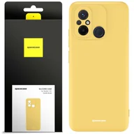 Etui i futerały do telefonów - Spacecase Etui Silicone Case Redmi Redmi 12C yellow - miniaturka - grafika 1
