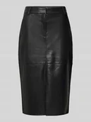 Spódnice - Spódnica midi z wpuszczanymi kieszeniami w stylu francuskim model ‘DAGMAR’ - miniaturka - grafika 1