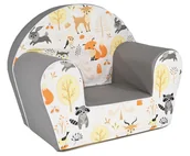 Krzesła obrotowe dla dzieci - Fotelik Dla Dziecka Z Pianki Fotel Piankowy Krzesełko Pufa - Wzór Fby58 - miniaturka - grafika 1