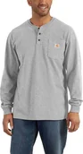 Koszulki męskie - Carhartt Koszulka Carhartt Long Sleeve Heather Grey - miniaturka - grafika 1