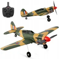 Zabawki zdalnie sterowane - Samolot WOJSKOWY Zdalnie Sterowany WLTOYS A220 XK 3D/6G P40 ŻYROSKOP - miniaturka - grafika 1