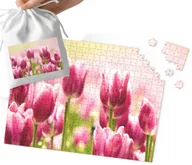 Puzzle - PUZZLE TRADYCYJNE - PIĘKNE WIDOKI KWIATY WZORY PREZENT 110EL + WORECZEK - miniaturka - grafika 1