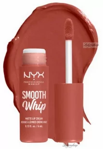 NYX Professional Makeup - SMOOTH WHIP - Matte Lip Cream - Matowa pomadka w płynie - 4 ml - 07 PUSHIN'' CUSHION - Szminki - miniaturka - grafika 1