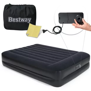 Bestway Premium air bed + queen size 203x152x46 67403 - Meble turystyczne - miniaturka - grafika 2