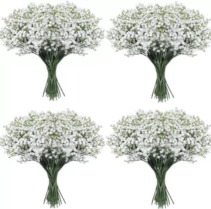 LYLYFAN Babys Breath sztuczne kwiaty, 30 szt. gipsofila, prawdziwe w dotyku, kwiaty na wesele, przyjęcie, dekoracja domu, ogrodu, 30 szt - Sztuczne kwiaty - miniaturka - grafika 1