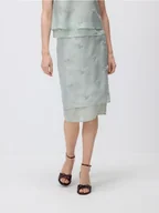 Spódnice - Reserved - Spódnica z haftem - miętowy - miniaturka - grafika 1