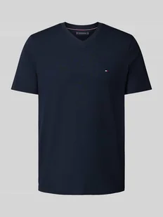 T-shirt o kroju regular fit z czystej bawełny - Koszulki męskie - miniaturka - grafika 1