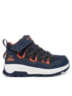 Buty dla chłopców - Skechers Trzewiki Storm Blazer 406377L NVOR Granatowy - miniaturka - grafika 1
