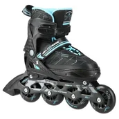 Rolki - Nils EXTREME NA11002 CZARNO/NIEBIESKIE ROZM. M (35-38) ŁYŻWOROLKI EXTREME - miniaturka - grafika 1