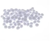 Dekoratorstwo - Brewis Pompony białe 10mm op. 100szt. VB8777 - miniaturka - grafika 1