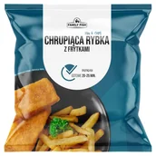 Ryby świeże i mrożone - Family Fish Chrupiąca rybka z frytkami 400 g - miniaturka - grafika 1